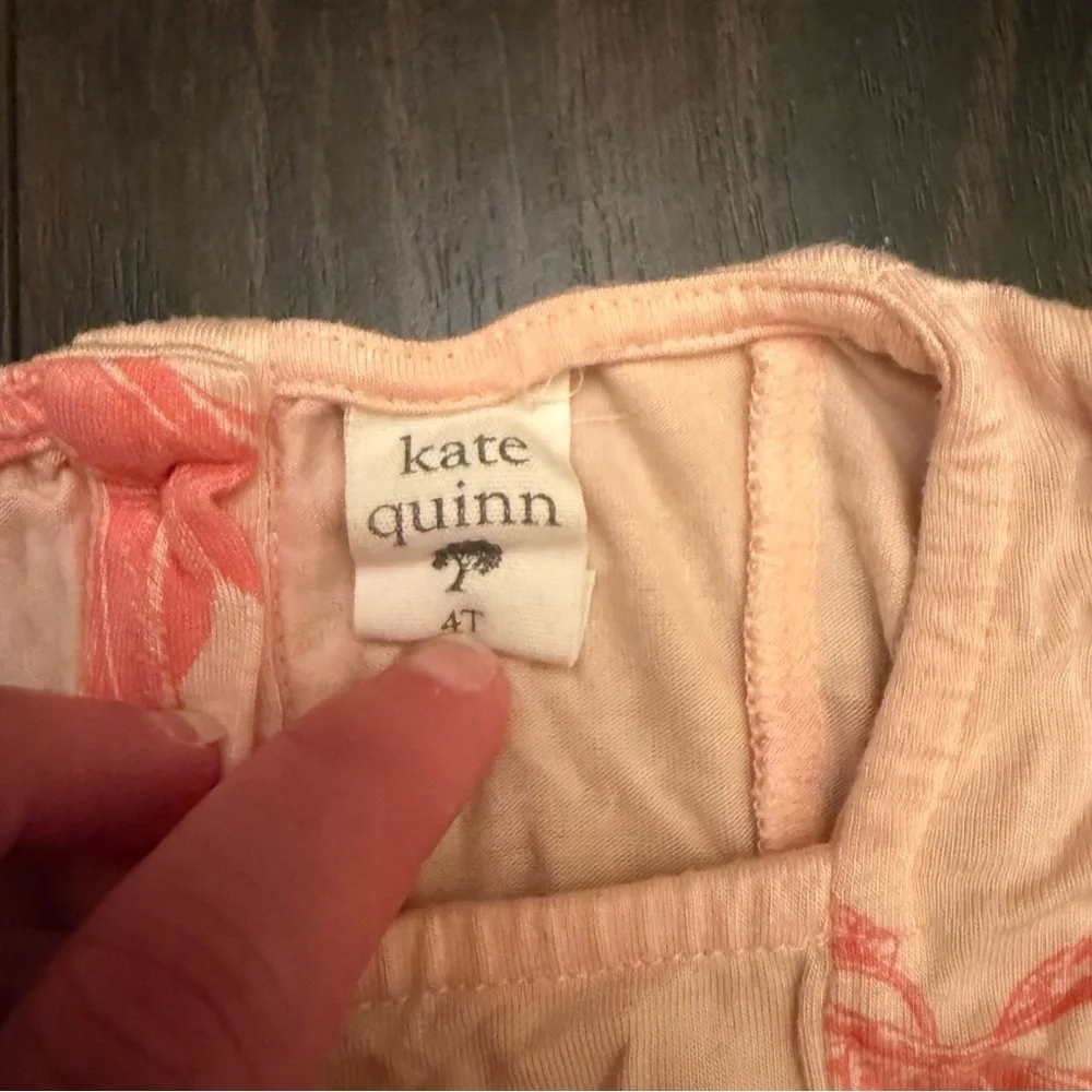 Kate Quinn Peach and Coral Dress